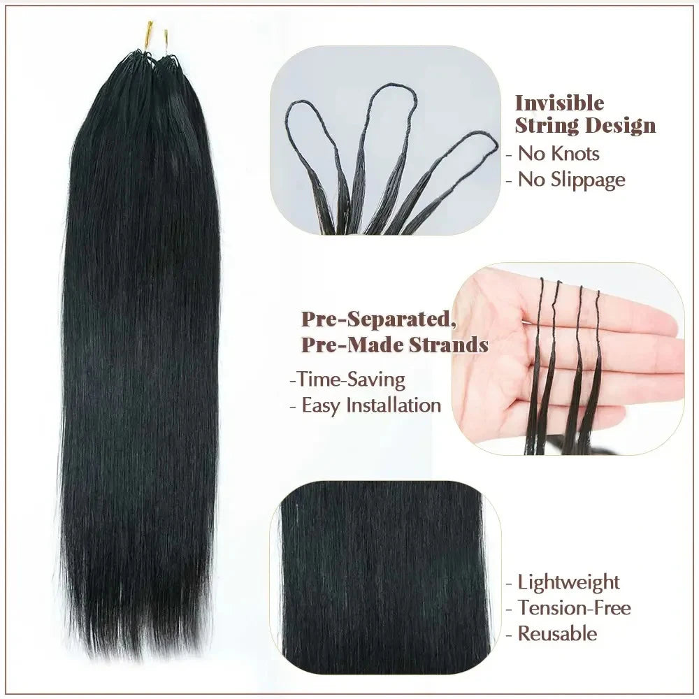 Burmese Curly & Body Wave Miracle Knots — 100% Human Hair